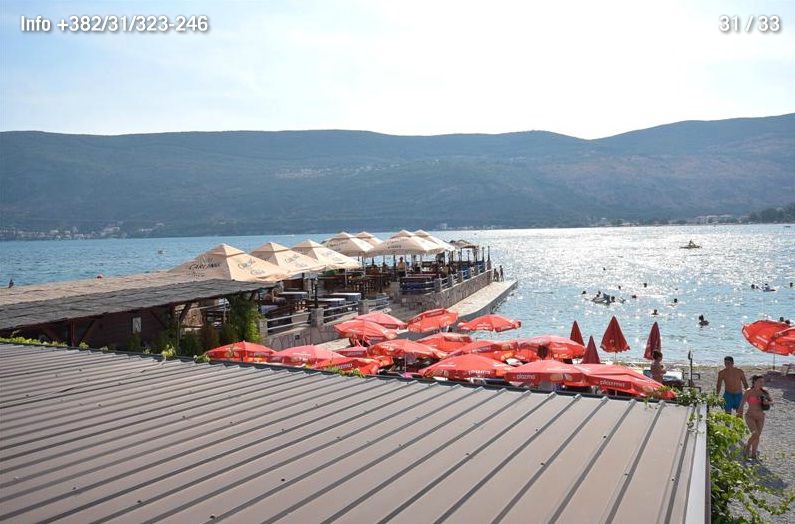 Pristanište za jahte plažnog bara Raffaelo Herceg Novi